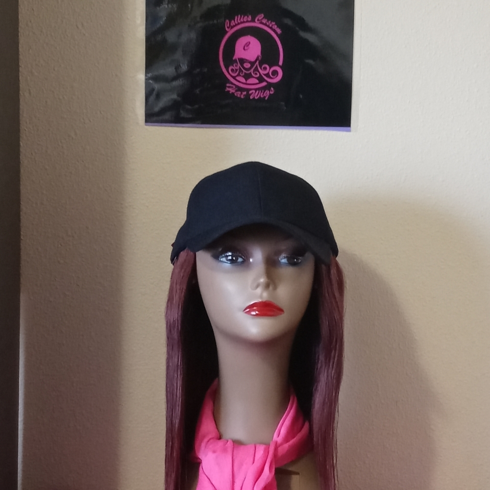 New black hat wig